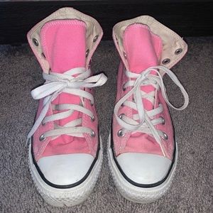 High Top Pink Converse